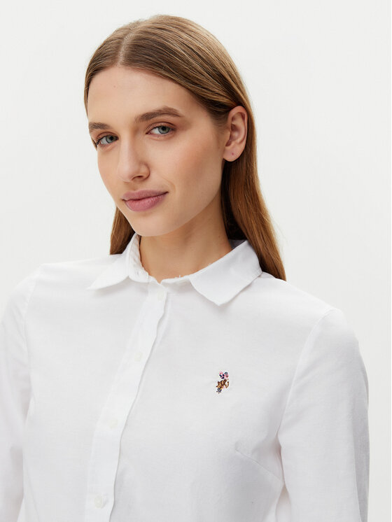U.S. Polo Assn. U.S. Polo Assn. Cămașă WUP1417 Alb Regular Fit
