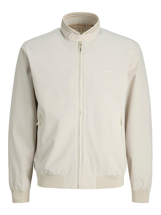Jack & Jones Jack & Jones Bunda bomber Blubard 12273393 Écru Regular Fit
