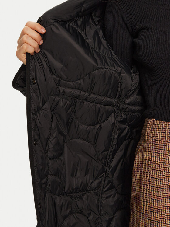 Deha Deha Zimné bundy D12833 Čierna Relaxed Fit