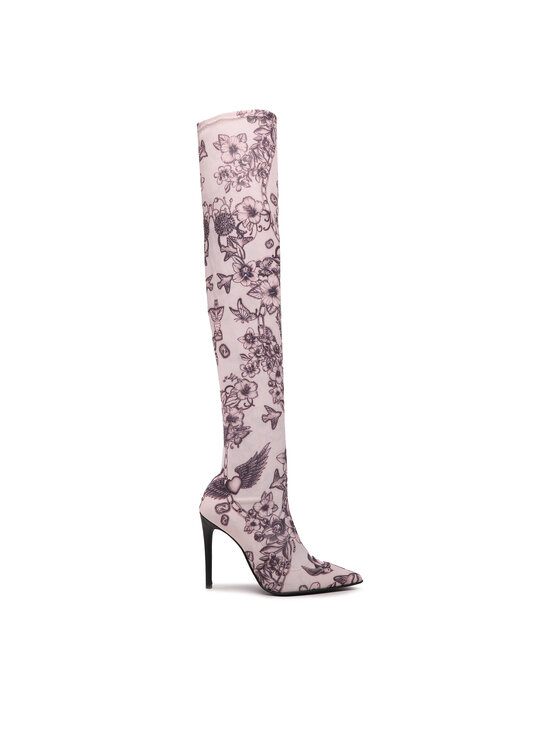 PINKO PINKO Ботфорти Laurence Stivale PE 23 BLKS1 100672 A0O9 Бежевий