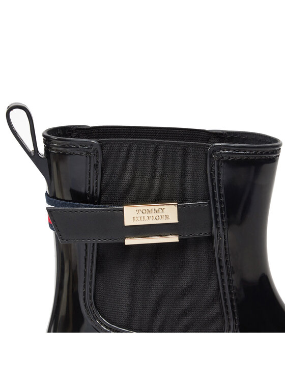 Tommy Hilfiger Tommy Hilfiger Kalosze FW0FW08214 Czarny