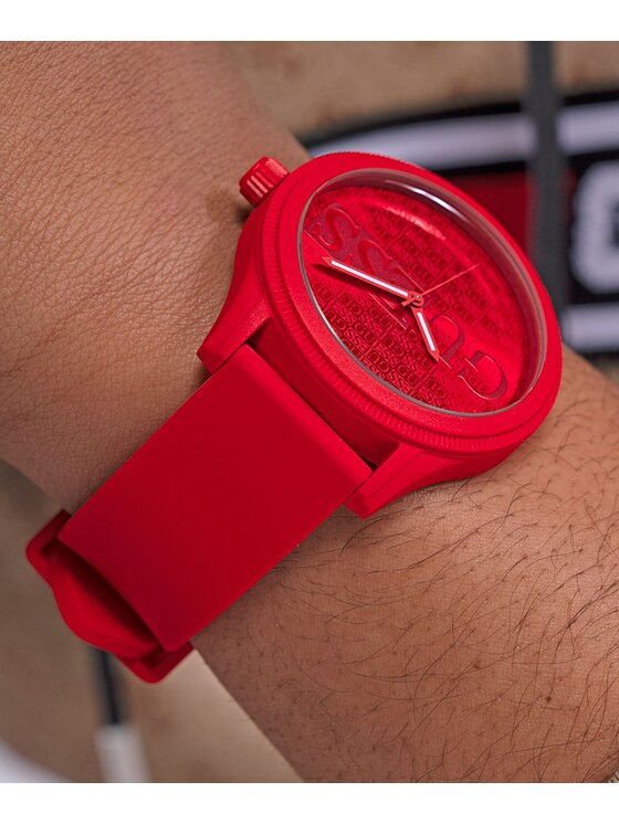 Guess Guess Zegarek GW0780G2 Czerwony