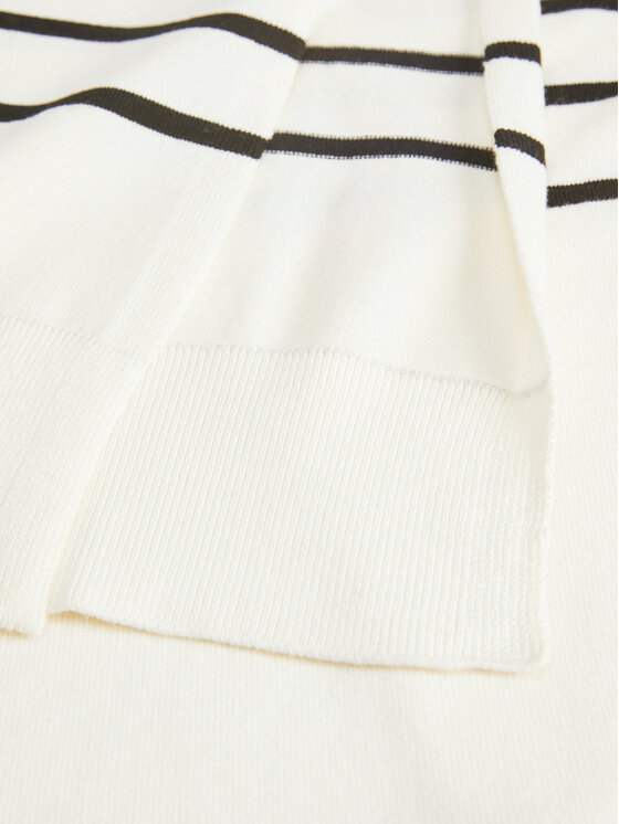JJXX JJXX Sukienka dzianinowa Layla 12269784 Écru Regular Fit
