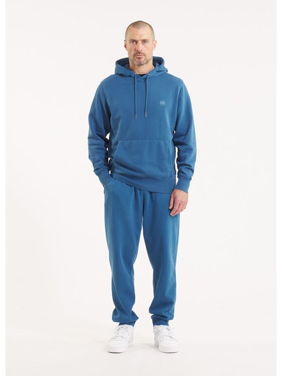 PITBULL PITBULL Bluza Washed Lancaster II Niebieski Regular Fit