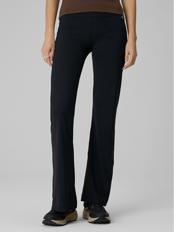 4F 4F Legginsy SPORT OFFICE Czarny Slim Fit