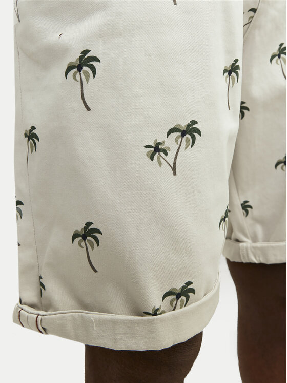 Jack & Jones Jack & Jones Medžiaginiai šortai Bowie 12230336 Smėlio Regular Fit