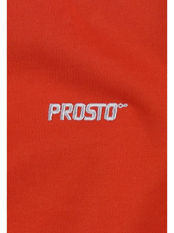 PROSTO. PROSTO. Bluza Ribbed Czerwony Oversize