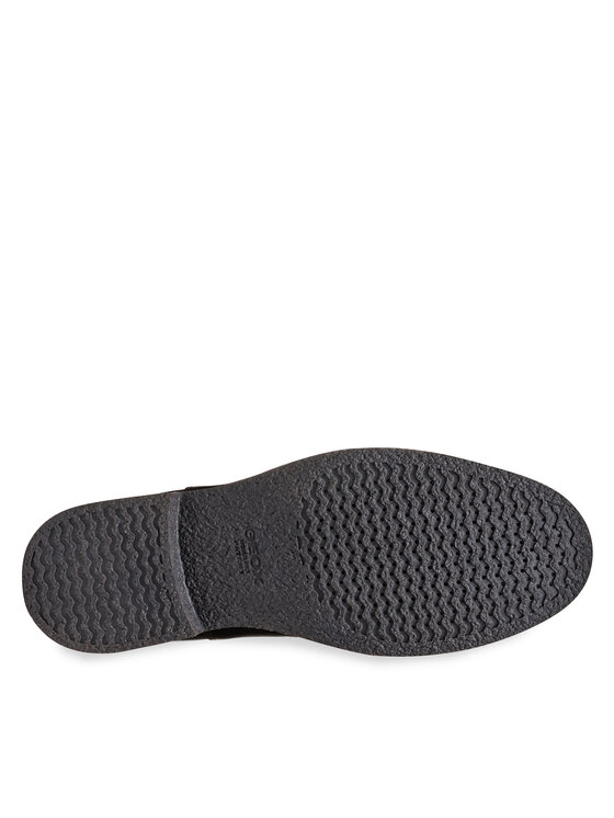 Geox Geox Kotníková obuv s elastickým prvkem Uomo Claudio U2658A 00043 C6009 Hnědá