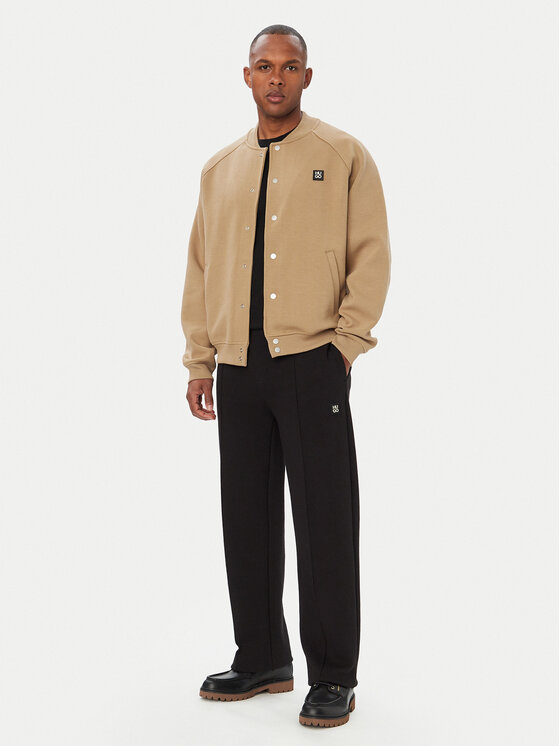 HUGO HUGO Kurtka bomber Dabin 50563037 Beżowy Oversize
