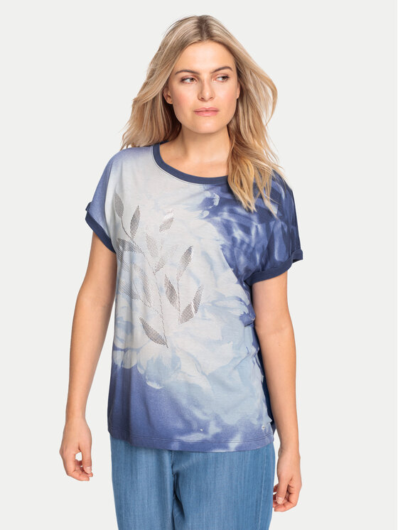 Olsen Olsen T-Shirt 11105088 Tmavomodrá Regular Fit