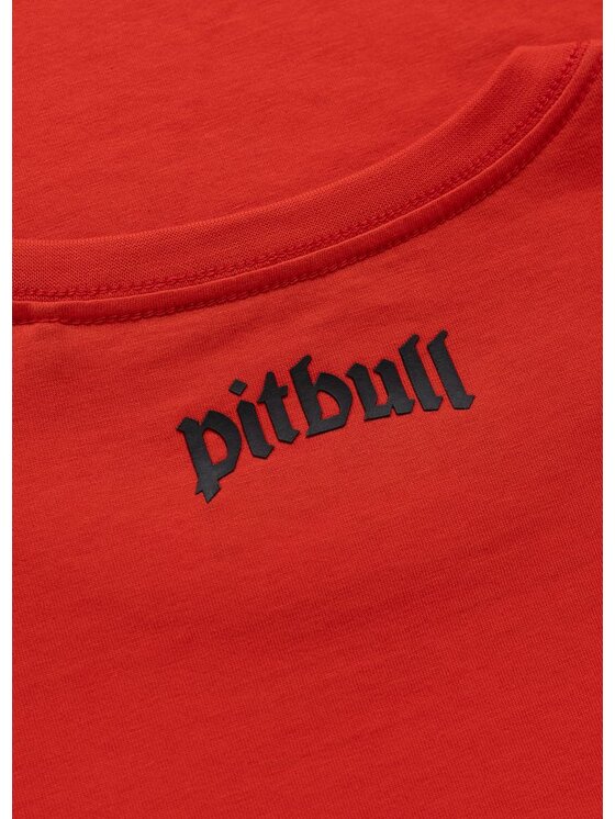PITBULL PITBULL T-Shirt O'SIDE Czerwony Regular Fit