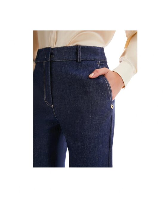 Pennyblack Pennyblack Pantaloni invernali aurelia-blue-jeans Blu Regular Fit