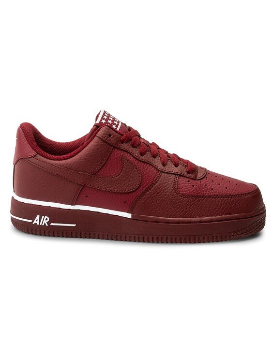 Nike air cheap force dunkelrot