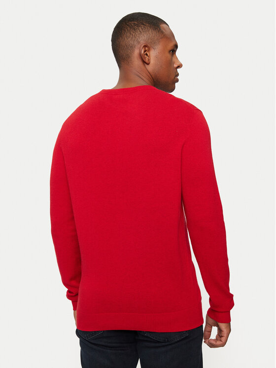 Bugatti Bugatti Pullover 7400 65560B Rot Regular Fit
