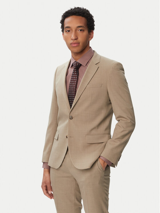 HUGO HUGO Костюм Henry/Getlin232X 50557616 Бежевий Slim Fit