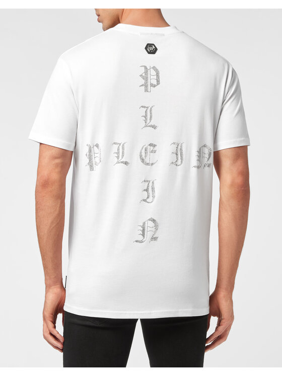 PHILIPP PLEIN PHILIPP PLEIN T-shirt 593 Bianco Regular Fit