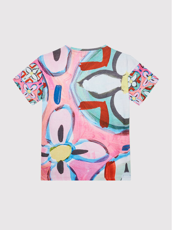 T-shirt Cloe 22SGTK25 Multicolore Regular Fit