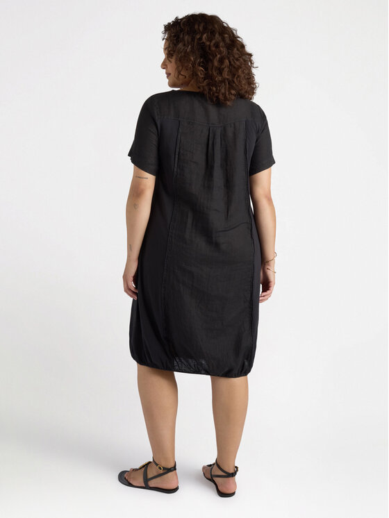Fiorella Rubino Fiorella Rubino Sukienka 7574T001597N033 Czarny Regular Fit