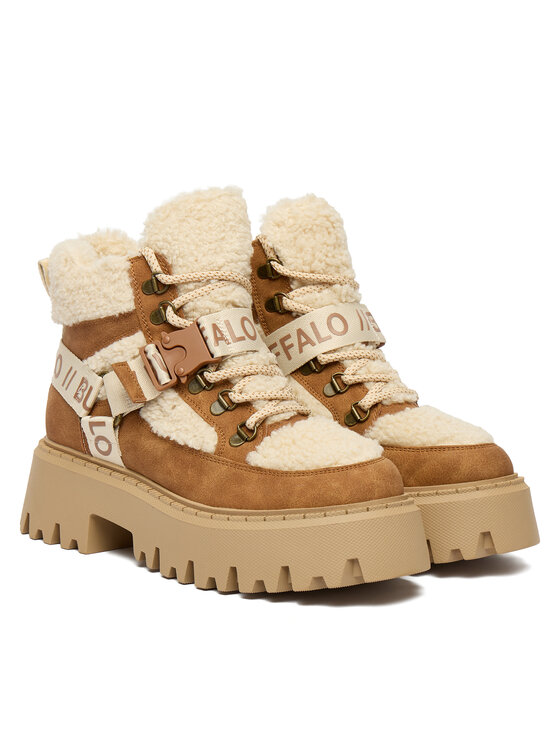 Buffalo Buffalo Trzewiki Aspen Com Mid Warm 1622594 Beżowy