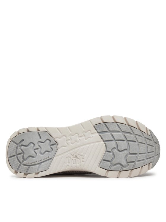 Hey Dude Hey Dude Sneakersy Sirocco Dual Knit 40184-007 Szary