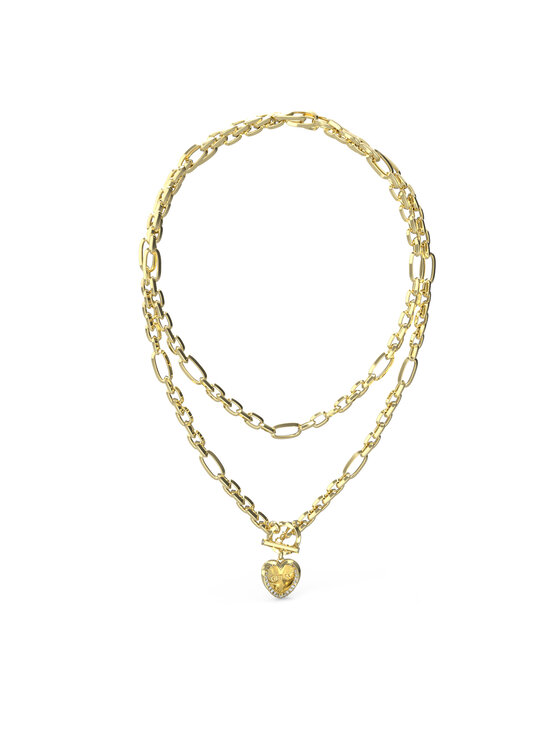Guess Guess Kaklo papuošalas JUBN04 598JW Auksinė