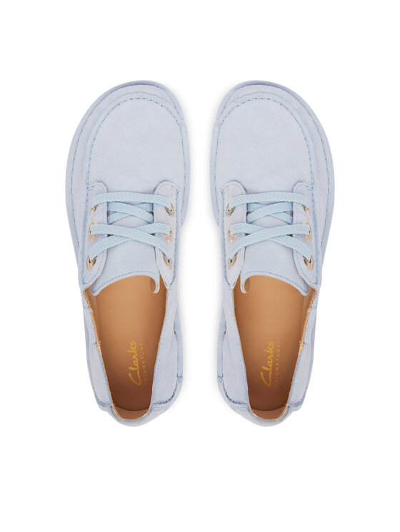 Clarks Clarks Półbuty Funny Dream 26186661 Błękitny
