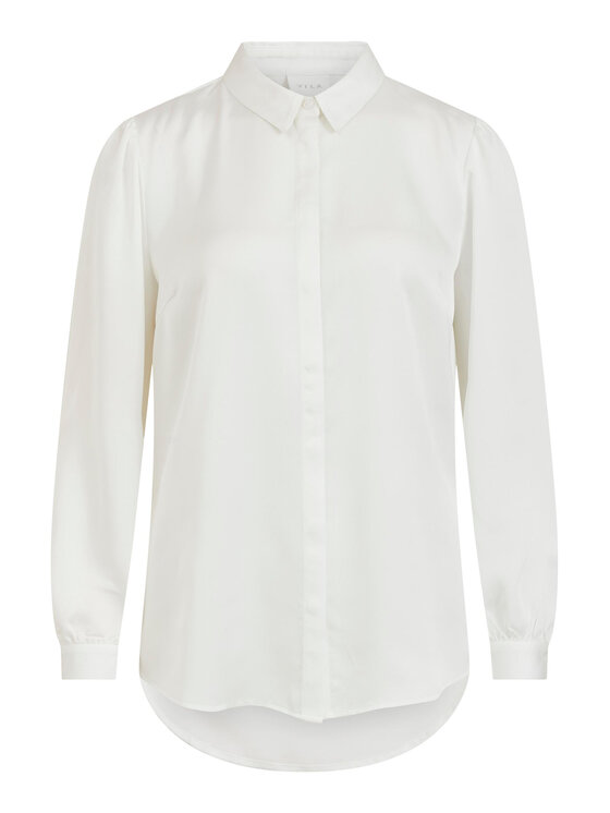 Vila Vila Camicia 14063320 Bianco Regular Fit