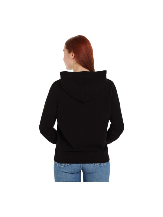 Tommy Jeans Tommy Jeans Felpa TJW REG LINEAR HOODIE DW0DW17324 Nero Regular Fit