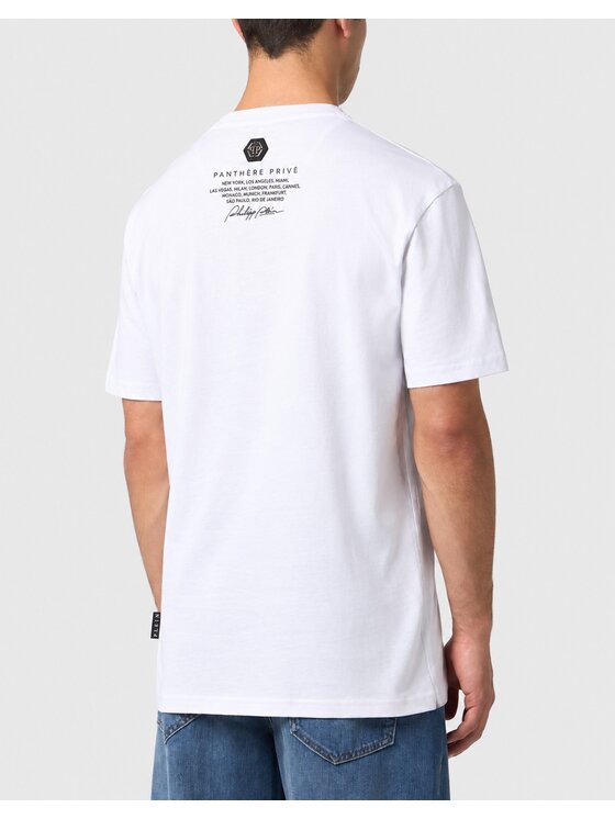 PHILIPP PLEIN PHILIPP PLEIN T-Shirt 32094 Biały Regular Fit