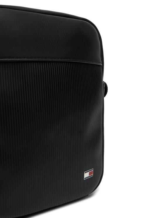 Tommy Hilfiger Tommy Hilfiger Плоска сумка Th Flag Mini Reporter AM0AM14015 Чорний