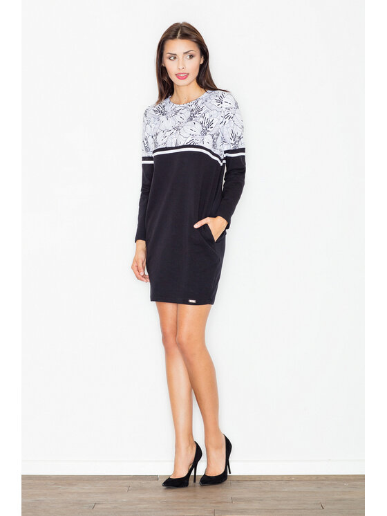 FIGL FIGL Sukienka M510 Kolorowy Regular Fit