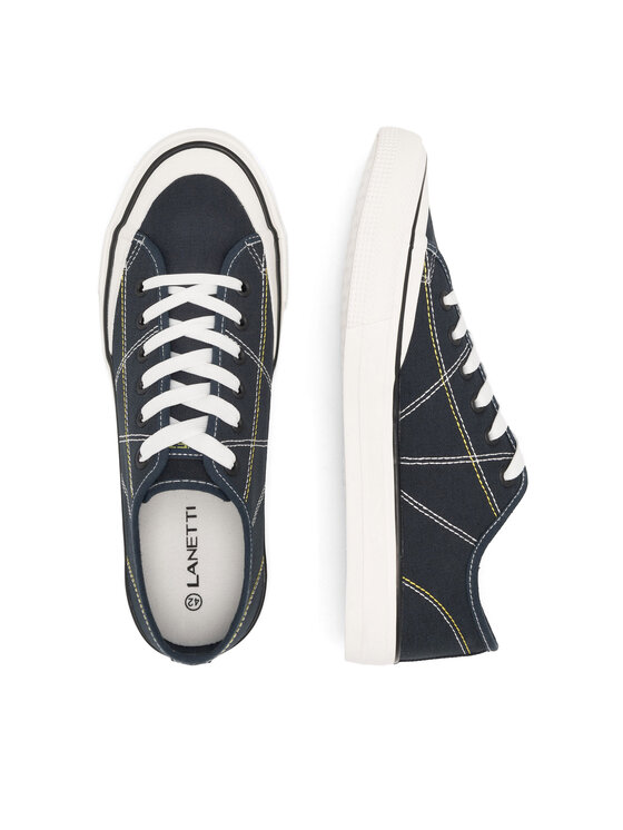 Lanetti Lanetti Scarpe da ginnastica S23V013A-1 Blu scuro