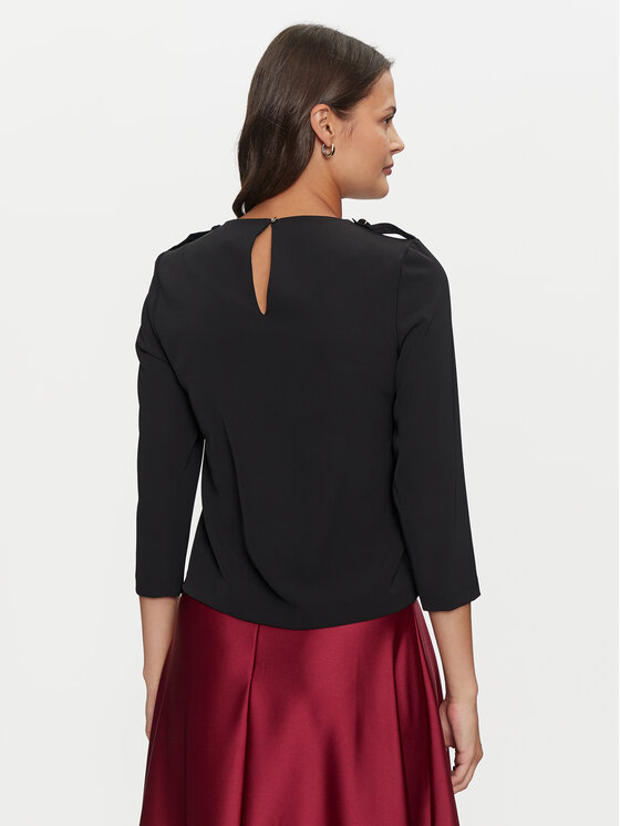 Rinascimento Rinascimento Bluse CFC0119904003 Schwarz Regular Fit