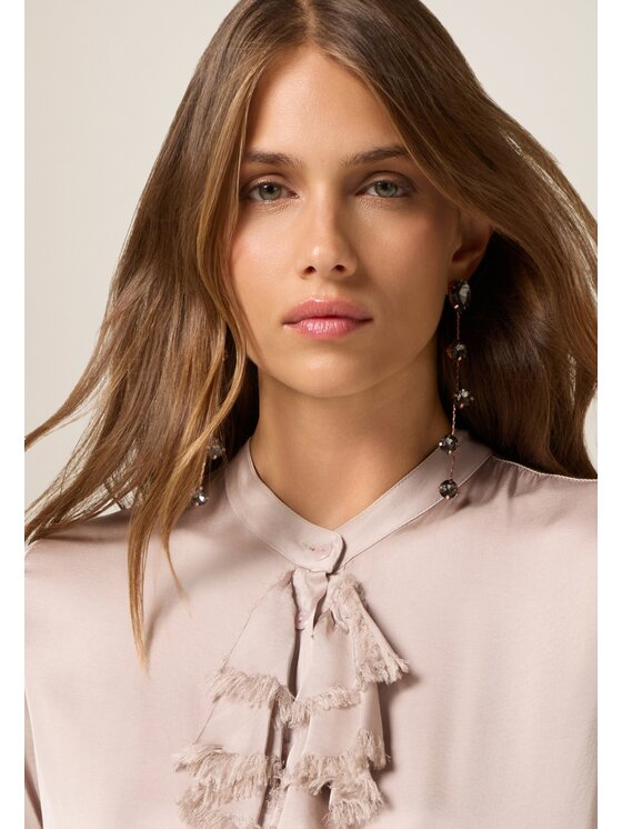 Oltre Oltre Camicia 5045J000870N006 Rosa Regular Fit