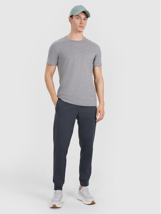 4F 4F T-Shirt MULTI ACTIVE Szary Regular Fit