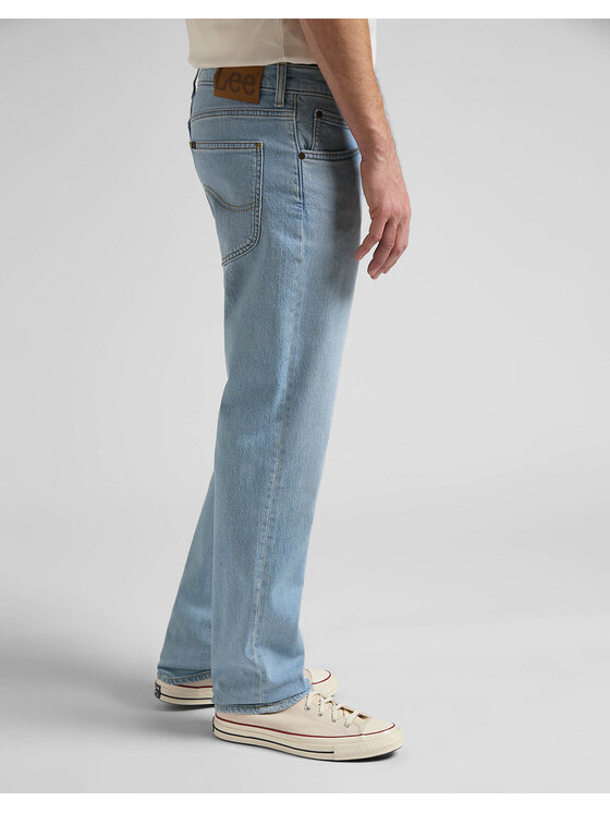 Lee Lee Jeansy WEST Niebieski Loose Fit