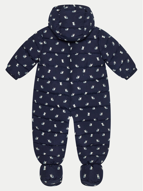 United Colors Of Benetton United Colors Of Benetton Zimski kombinezon 2UWJAT002 Plava Regular Fit