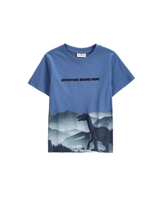 Coccodrillo Coccodrillo T-Shirt ZC6143201WBK-014 Niebieski Regular Fit