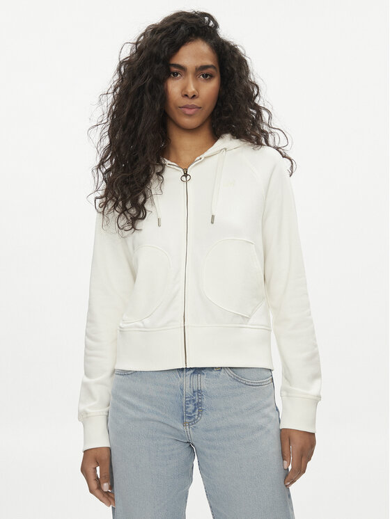 Lee Mikina 112350174 Écru Relaxed Fit