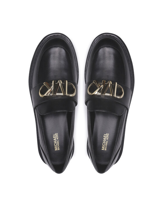 MICHAEL Michael Kors MICHAEL Michael Kors Κλειστά παπούτσια Parker Lug Loafer 40F2PKFP1L Μαύρο
