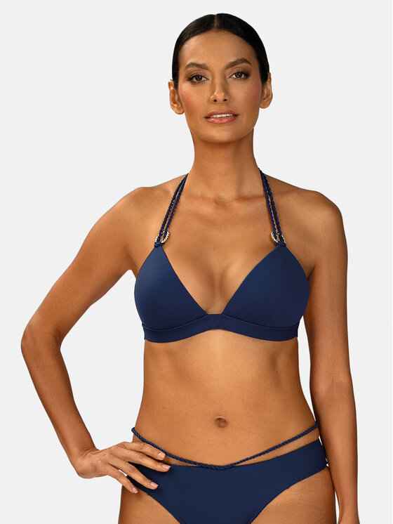 Feba Feba Bikini pezzo sopra FG17B Blu scuro