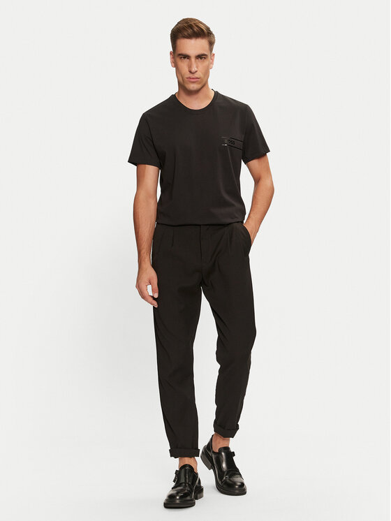 BOSS Boss Футболка 50517715 Чорний Regular Fit