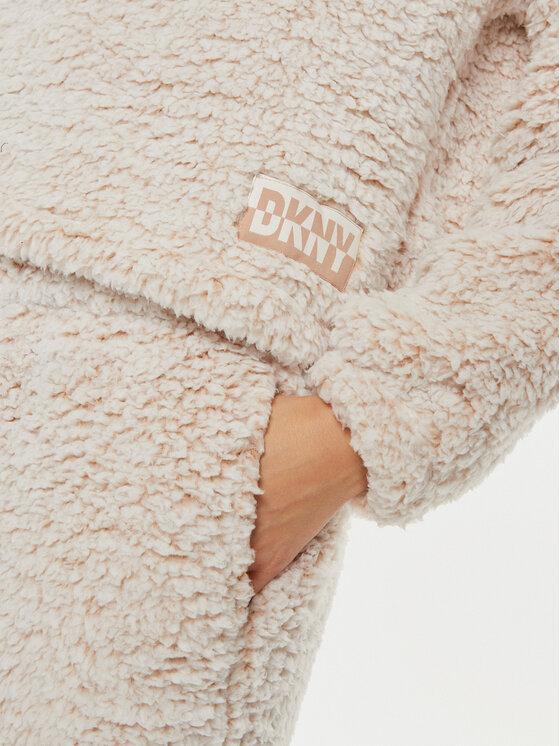 DKNY DKNY Pyžamo YI70022 Écru Regular Fit