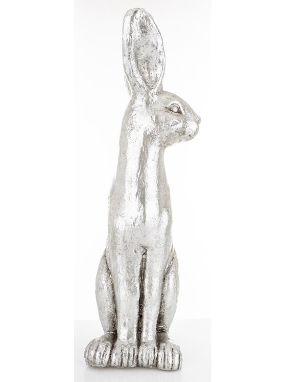 MIAhome MIAhome Figurka zając FADIY Srebrny