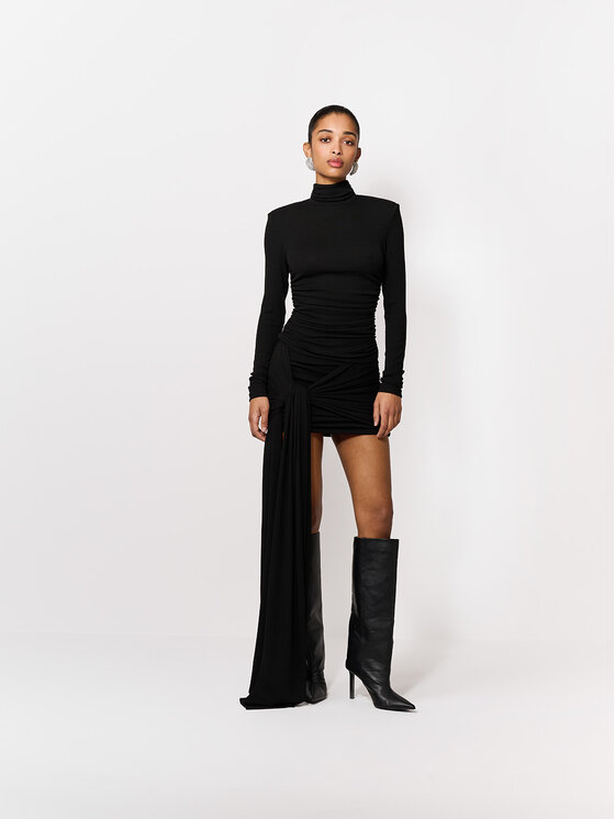 La Mania La Mania Minigonna EVANS Nero Basic Fit