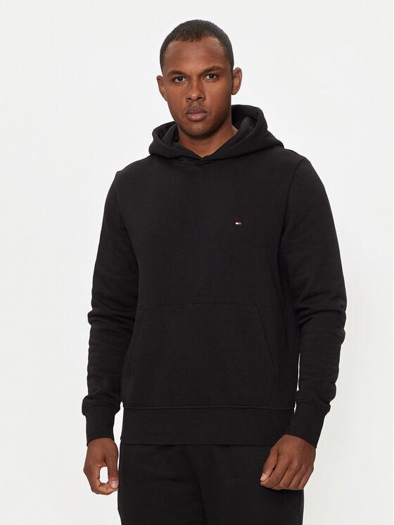 Tommy Hilfiger Tommy Hilfiger Tepláková súprava Flag Logo MW0MW36440 Čierna Regular Fit