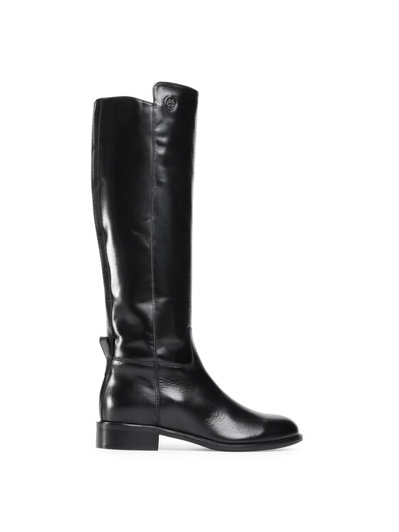 Solo Femme Solo Femme Jātnieku tipa zābaki 33944-04-C57/000-51-00 Melns