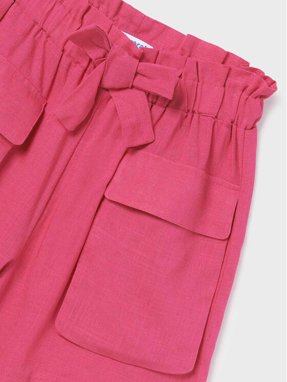 Mayoral Mayoral Pantaloncini di tessuto 6236 Rosa Regular Fit