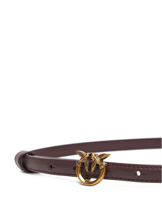 PINKO PINKO Ženski remen Love Berry H1 Belt AI 25-26 PLT01 102148 A0F1 Ljubičasta