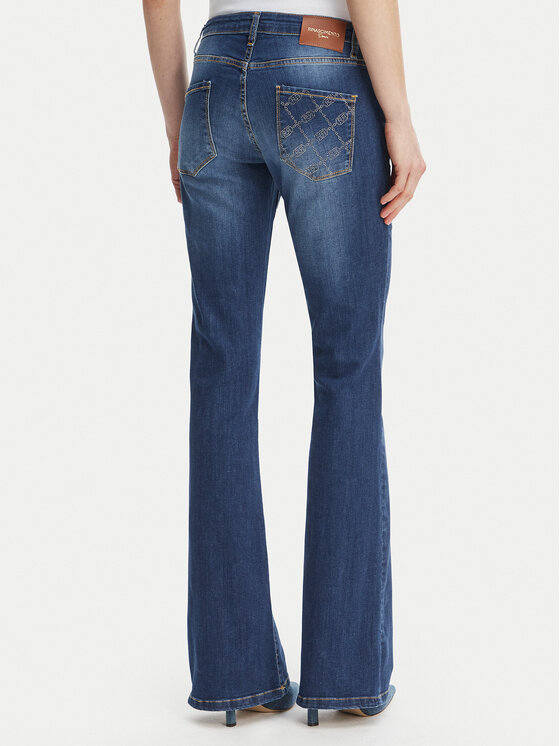 Rinascimento Rinascimento Дънки CFC0127828003 Тъмносин Slim Fit